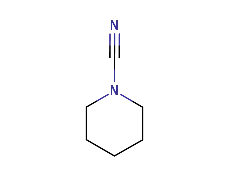 Molecular Structure of 1530-87-6 (1-Piperidinecarbonitrile)