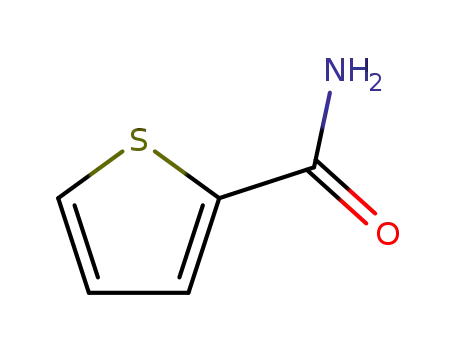 Molecular Structure of 5813-89-8 (2-Thiophenecarboxamide)