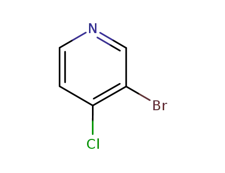 Molecular Structure of 36953-42-1 (3-Bromo-4-chloropyridine)