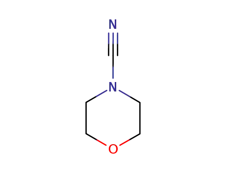 Molecular Structure of 1530-89-8 (4-Morpholinecarbonitrile)