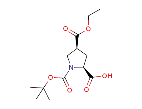 (2S,4S)-1-tert-butoxycarbonyl-4-ethoxycarbonyl-2-pyrrolidinecarboxylic acid