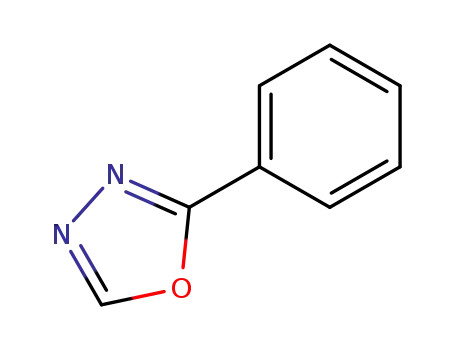 Molecular Structure of 825-56-9 (2-Phenyl-1,3,4-oxadiazole)