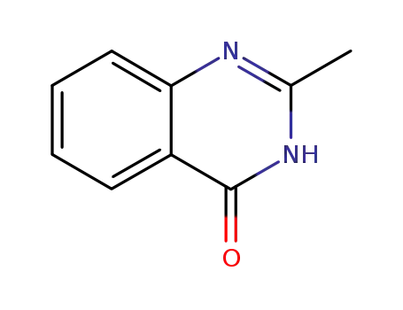 Molecular Structure of 1769-24-0 (2-METHYL-4(3H)-QUINAZOLINONE)
