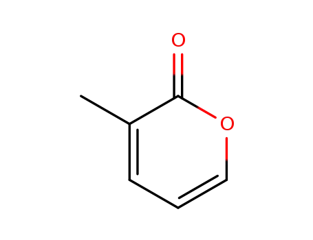 Molecular Structure of 31678-73-6 (2H-Pyran-2-one, 3-methyl-)