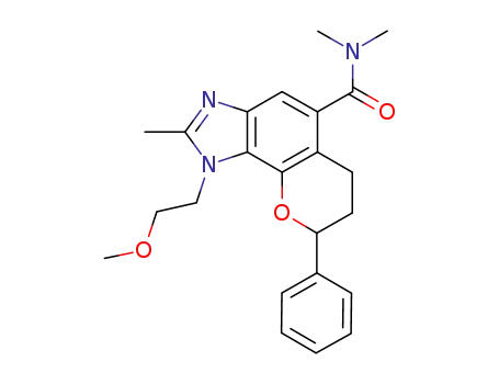 1-(2-methoxyethyl)-N,N.2-trimethyl-8-phenyl-1,6,7,8-tetrahydrochromeno[7,8-d]imidazole-5-carboxamide