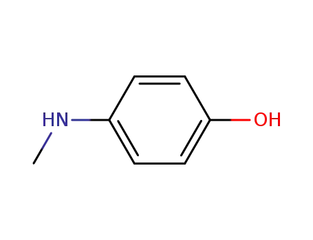 Molecular Structure of 150-75-4 (p-(methylamino)-pheno)