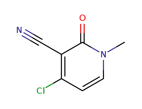 4-chloro-3-cyano-1-methylpyridin-2(1H)-one