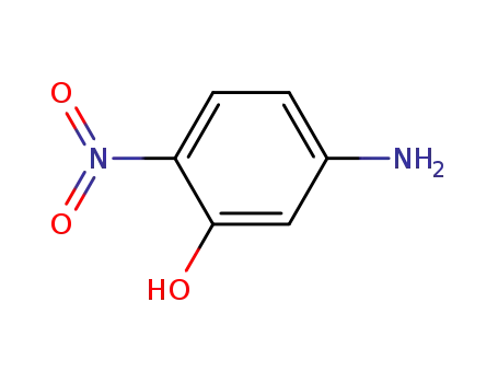 Molecular Structure of 16292-86-7 (5-amino-2-nitrophenol)