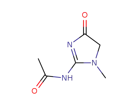 N-(1-methyl-4-oxo-4,5-dihydro-1H-imidazol-2-yl)acetamide