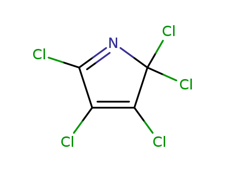 Molecular Structure of 57802-40-1 (2,2,3,4,5-pentachloro-2H-pyrrole)