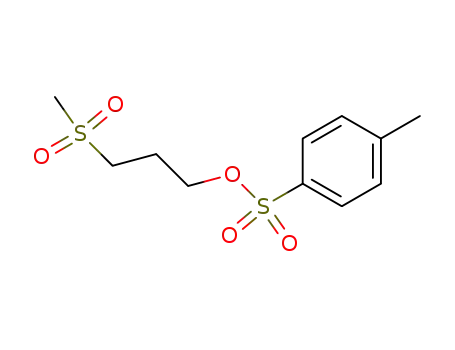 Molecular Structure of 263400-88-0 (toluene-4-sulfonic acid 3-Methanesulfonyl-propyl ester)