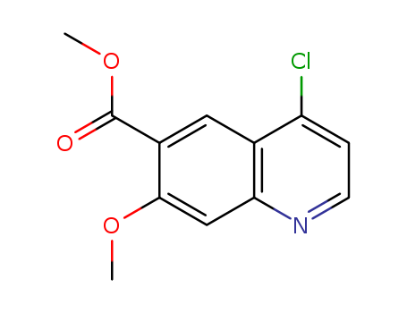 4-Chloro-7-methoxyquinoline-6-carboxylic acid methyl ester(205448-66-4)