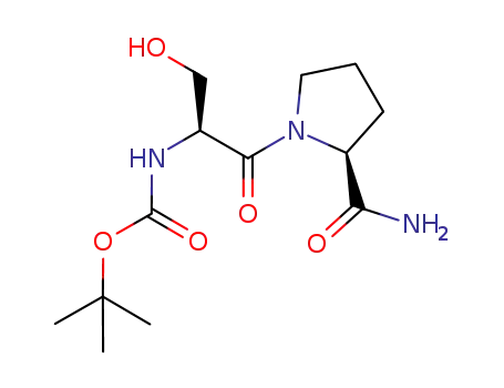 (S,S)-[2-(2-carbamoylpyrrolidin-1-yl)-1-hydroxymethyl-2-oxoethyl]-carbamic acid tert-butyl ester