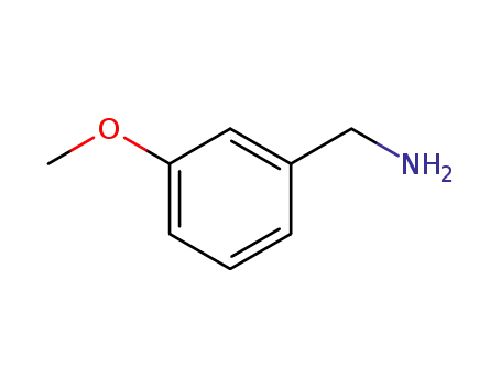 Molecular Structure of 5071-96-5 (3-Methoxybenzylamine)