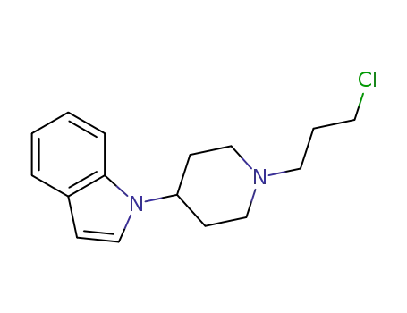1-N-[1-N-(3-chloropropyl)-piperidin-4-yl]-indole
