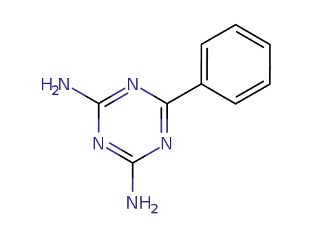 Molecular Structure of 91-76-9 (2,4-Diamino-6-phenyl-1,3,5-triazine)