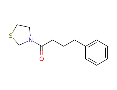 N-(4-phenylbutanoyl)thiazolidine