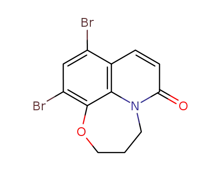 1,3-dibromo-8,9-dihydro-7H-10-oxa-6a-azacyclohepta[de]naphthalen-6-one