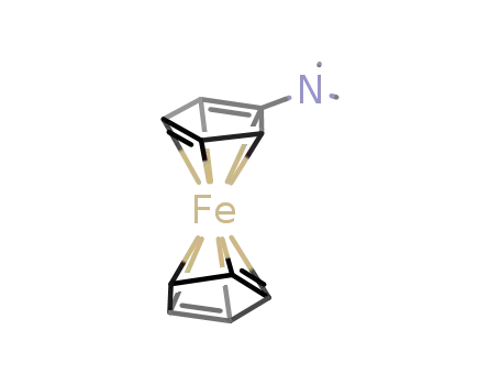 Molecular Structure of 1271-86-9 (N,N-Dimethylaminomethylferrocene)