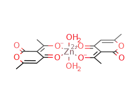 diaqua-bis(3-acetyl-3,4-dihydro-6-methyl-2,4-dioxo-2H-pyranato)zinc