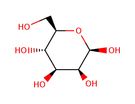 Molecular Structure of 7322-31-8 (β-D-Mannopyranose)