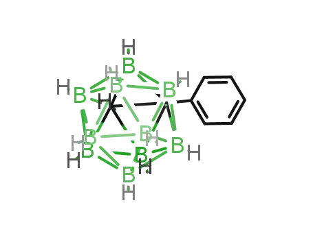 Molecular Structure of 16390-61-7 (1-Phenyl-o-carborane)