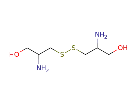 Molecular Structure of 505-00-0 (2,7-Diamino-4,5-dithia-1,8-octanediol)