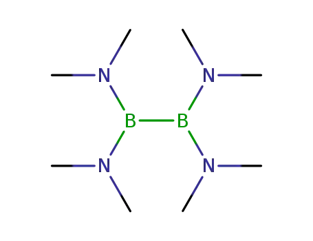 Molecular Structure of 1630-79-1 (TETRAKIS(DIMETHYLAMINO)DIBORON)