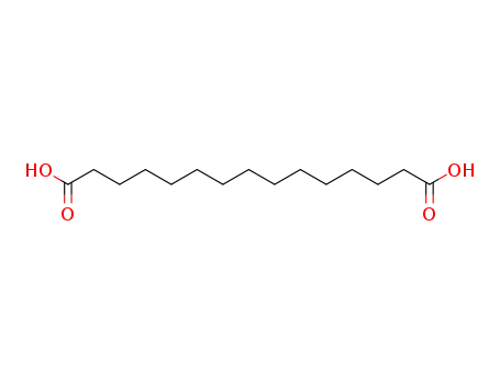 Molecular Structure of 1460-18-0 (Pentadecanedioic acid)