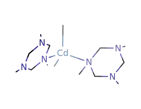 dimethylcadmium-bis(hexahydro-1,3,5-trimethyl-1,3,5-triazine)