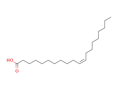 Molecular Structure of 5561-99-9 (cis-11-Eicosenoic acid)