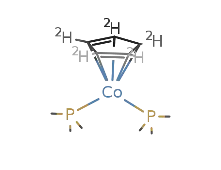 (pentadeuteriocyclopentadienyl)bis(trimethylphosphane)cobalt(I)
