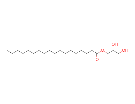 Octadecanoic acid, 2,3-dihydroxypropyl ester, (±)-