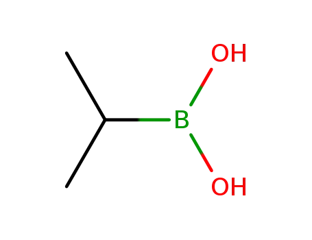 Molecular Structure of 80041-89-0 (Isopropylboronic acid)
