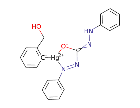 C6H4(CH2OH)Hg[C6H5NNCONNHC6H5]