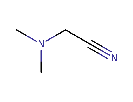 Molecular Structure of 926-64-7 (Dimethylaminoacetonitrile)