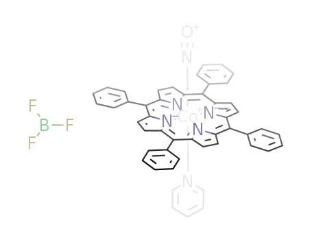 pyCo(tetraphenylporphyrin)NO*BF3