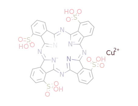 [29H,31H-phthalocyanine-2,9,16,23-tetrasulfonato(2-)-N29,N30,N31,N32]copper