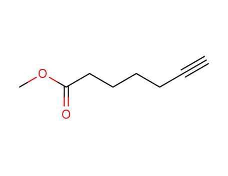 Molecular Structure of 56909-02-5 (6-Heptynoic acid methyl ester)