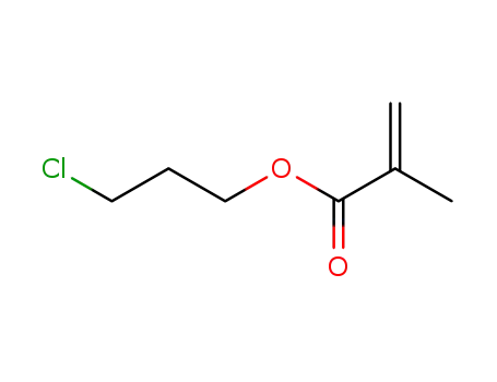 Molecular Structure of 44903-02-8 (2-Propenoic acid, 2-methyl-, 3-chloropropyl ester)