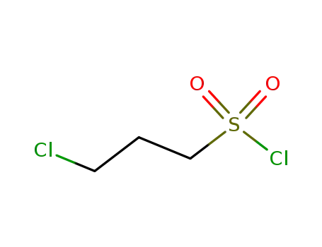 Molecular Structure of 1633-82-5 (3-Chloropropanesulfonyl chloride)
