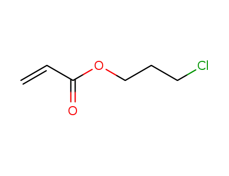 Molecular Structure of 5888-79-9 (2-Propenoic acid, 3-chloropropyl ester)