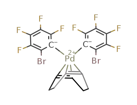 cis-[Pd(COD)(o-bromotetrafluorophenyl)2]