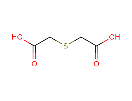123-93-3,Thiodiglycolic acid,Aceticacid, thiobis- (3CI);Acetic acid, thiodi- (6CI,7CI,8CI);(Carboxymethylthio)acetic acid;2,2'-Thiobis[acetic acid];2,2'-Thiodiaceticacid;2,2'-Thiodiethanoic acid;2,2'-Thiodiglycolic acid;Dicarboxymethylsulfide;Dimethylsulfide-a,a'-dicarboxylic acid;Mercaptodiacetic acid;NSC 28743;NSC 40469;NSC 52326;Thiodiacetic acid;b,b'-Thiodiglycolic acid;