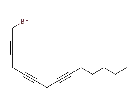 Molecular Structure of 34498-26-5 (2,5,8-Tetradecatriyne, 1-bromo-)