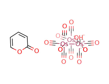 Os3(CO)10(μ-H)(μ-OH)*α-pyrone