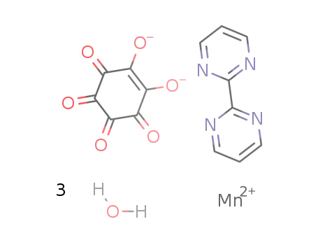 Mn(μ4-C6O6)(μ4-2,2'-bipyrimidine)H2O*2H2O