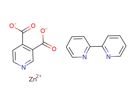 [Zn(pyridine-3,4-dicarboxylate)(2,2'-bipyridine)](n)