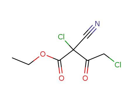 2,4-dichloro-2-cyano-acetoacetic acid ethyl ester