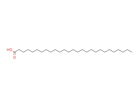 Molecular Structure of 7138-40-1 (Heptacosanoic acid)